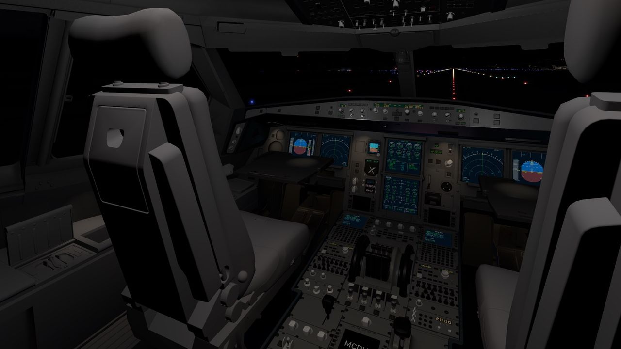 Das Cockpit ist fertig Cruiselevel