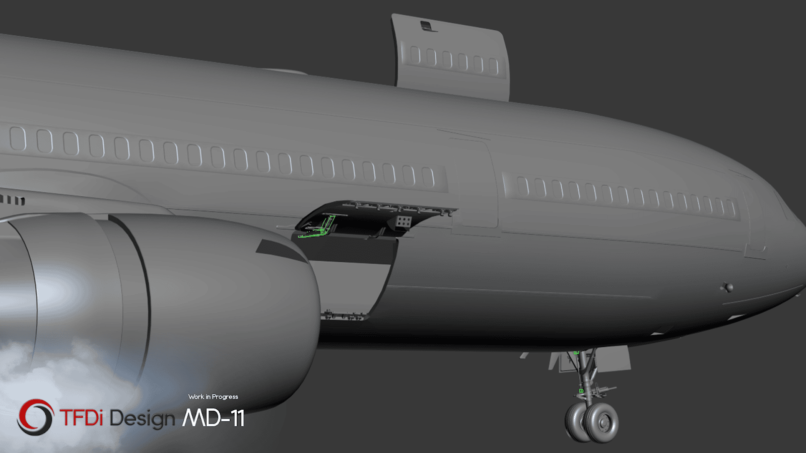 MD-11 Freight Render 1
