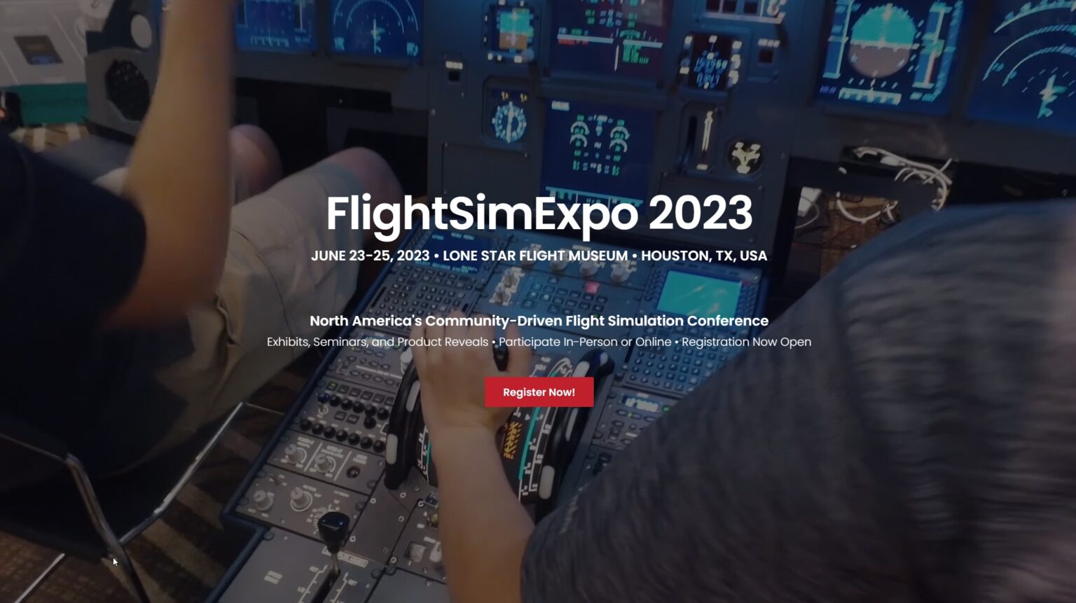 Flight Sim Conference Weitere Details zur FlightSimExpo – cruiselevel