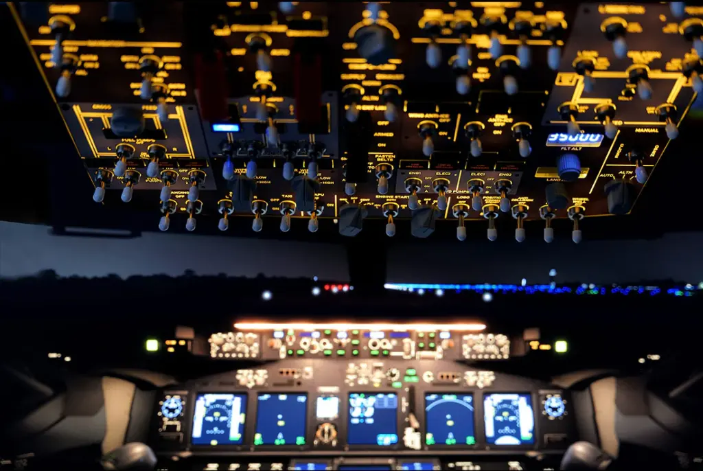 Rowsfire b107 b737 overhead panel