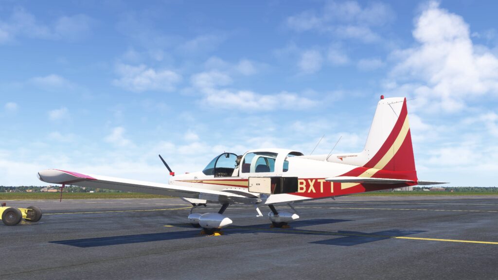 Bluesky hangar grumman aa5 7 ss l