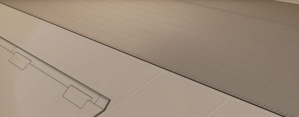 PMDG 747 Preview Wing
